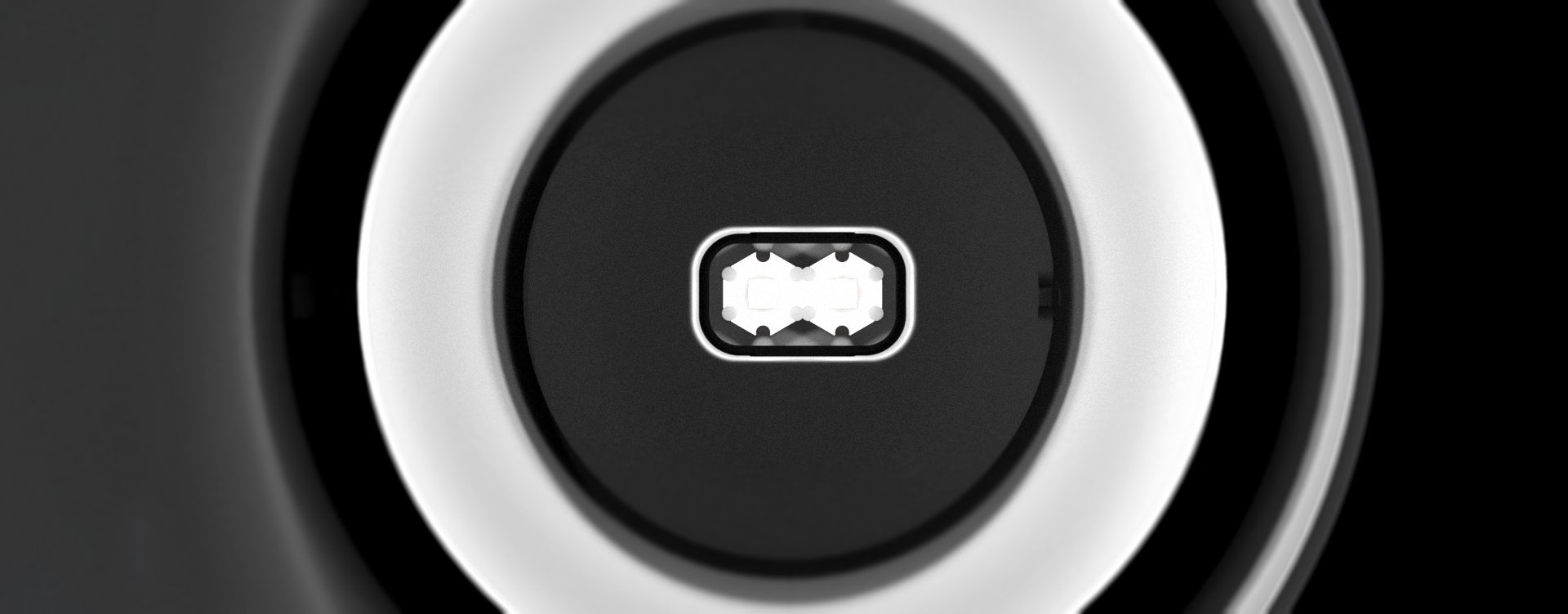 USB-C port close up