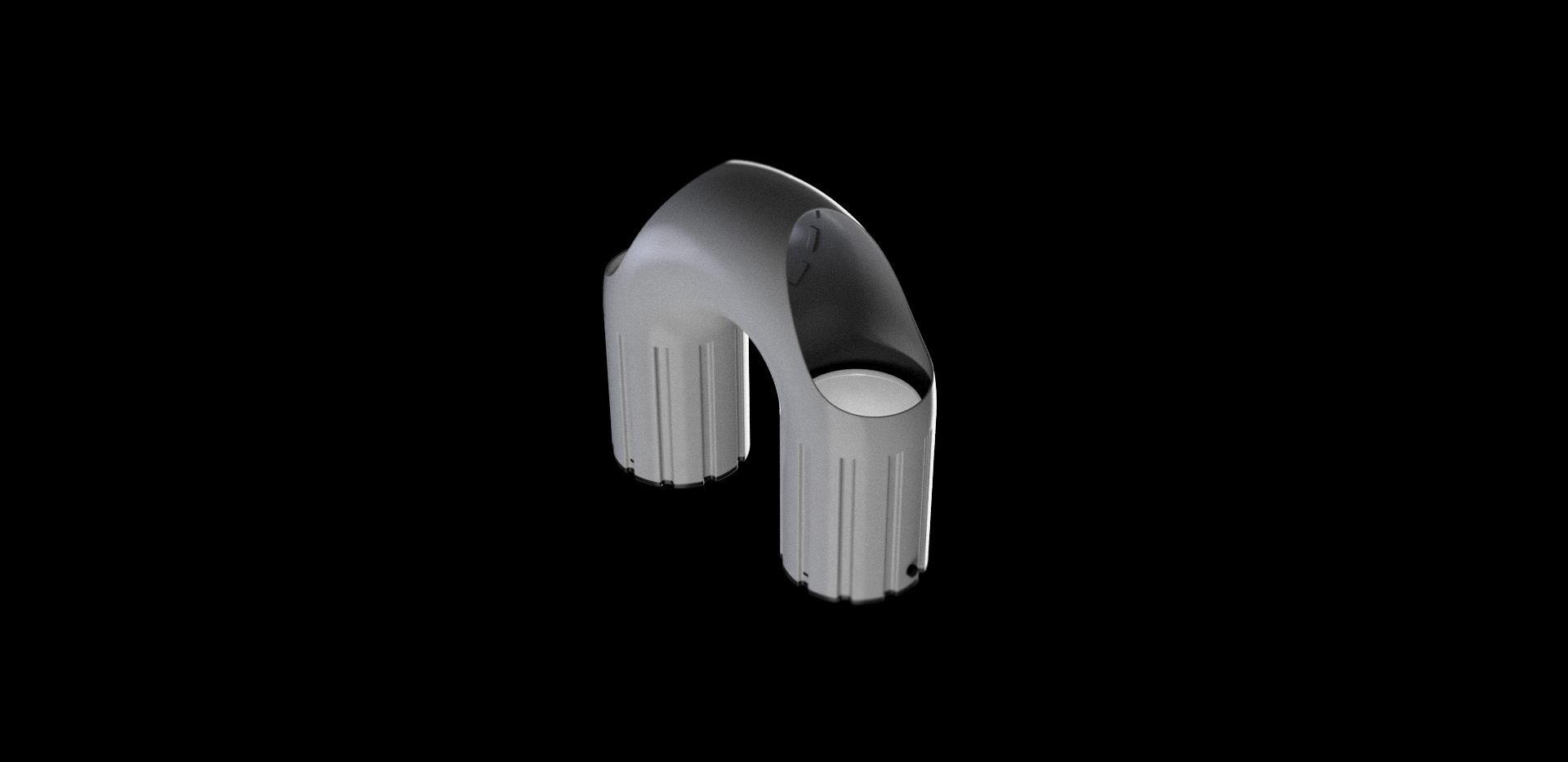 Geneva lamp in its arched configuration