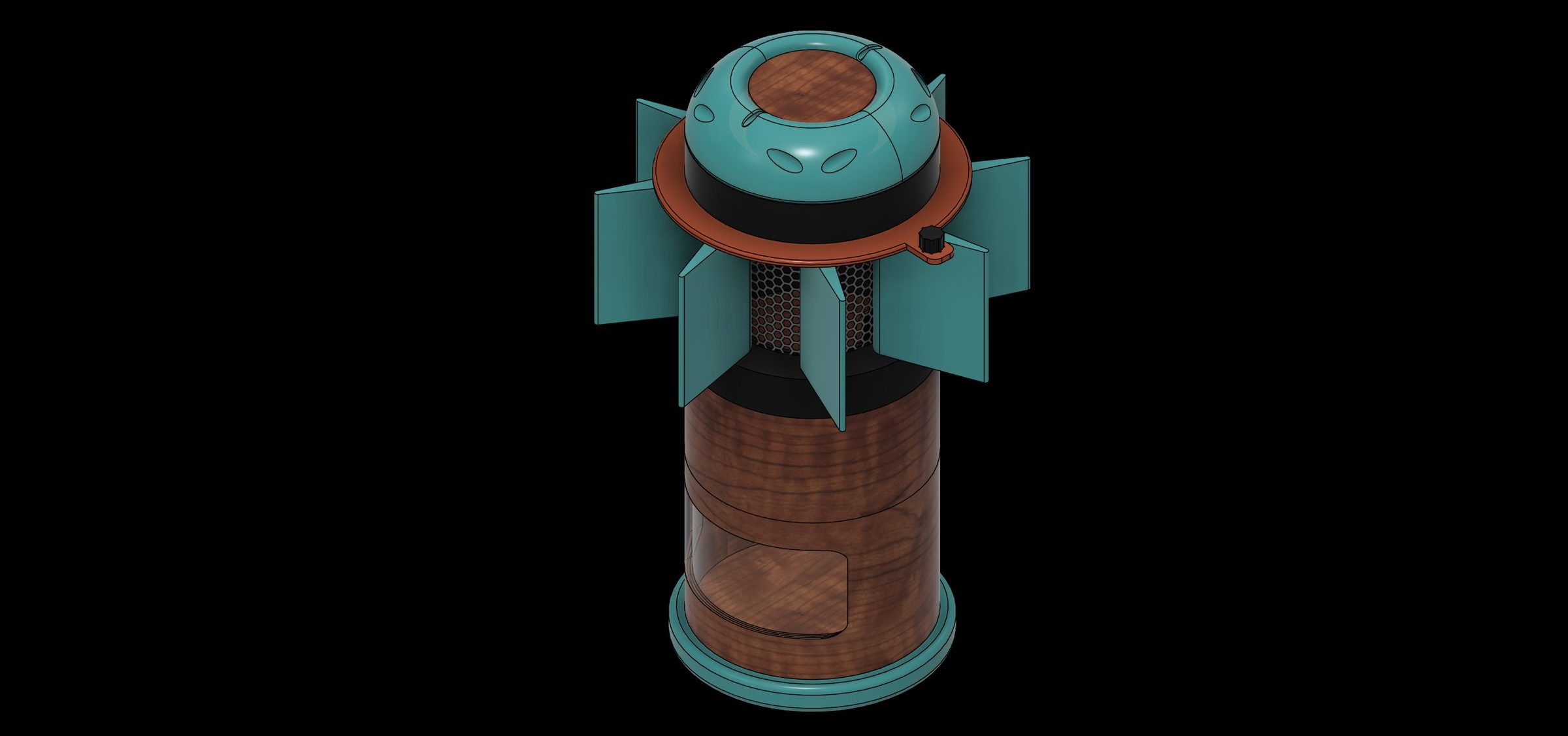 CAD isometric view